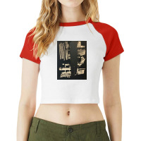 Pierre Soulages Ne En 1919 Lithographie Raglan Crop Top | Artistshot