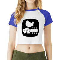 Music Festival Raglan Crop Top | Artistshot