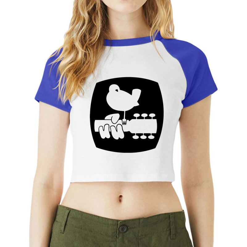 Music Festival Raglan Crop Top by noadlex1212 | Artistshot