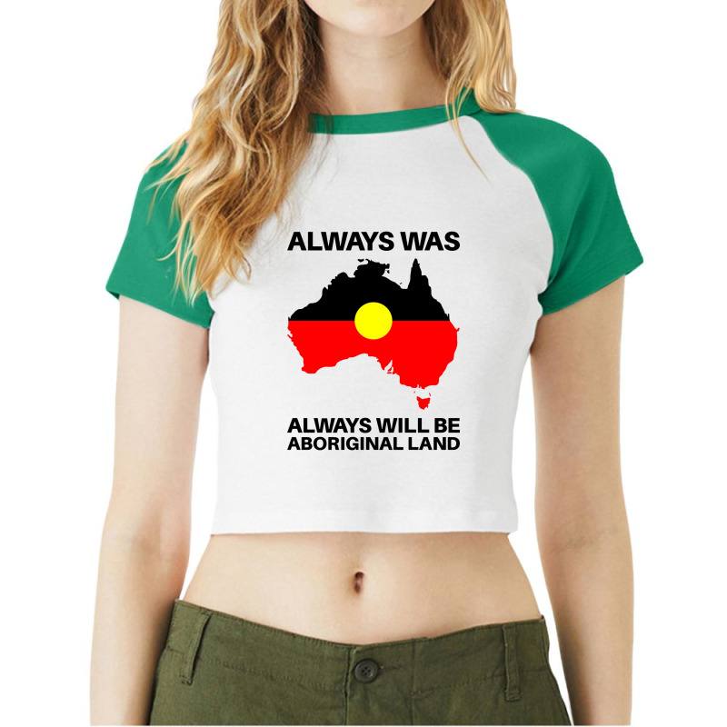 Invasion Day Meme Raglan Crop Top by apolitery | Artistshot