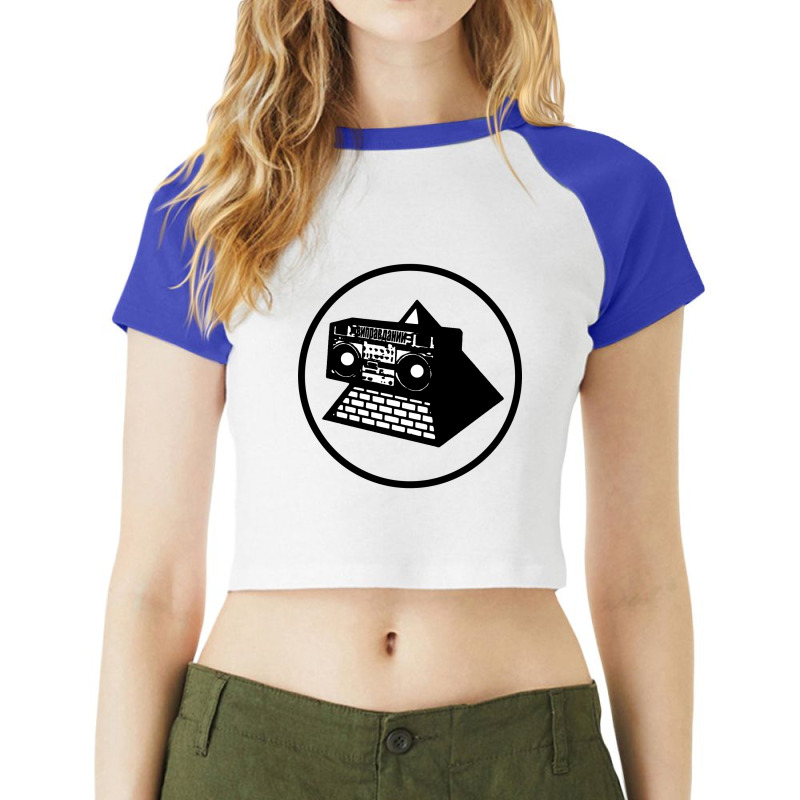 Klf Radio Merch Raglan Crop Top by efan willyansyah | Artistshot