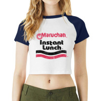 Maruchan Raglan Crop Top | Artistshot