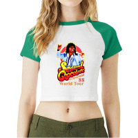 Randy Chocolate Raglan Crop Top | Artistshot