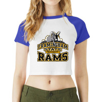 Framingham State Raglan Crop Top | Artistshot