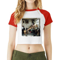 Found Rival Schools Raglan Crop Top | Artistshot