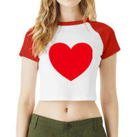 Love Raglan Crop Top | Artistshot