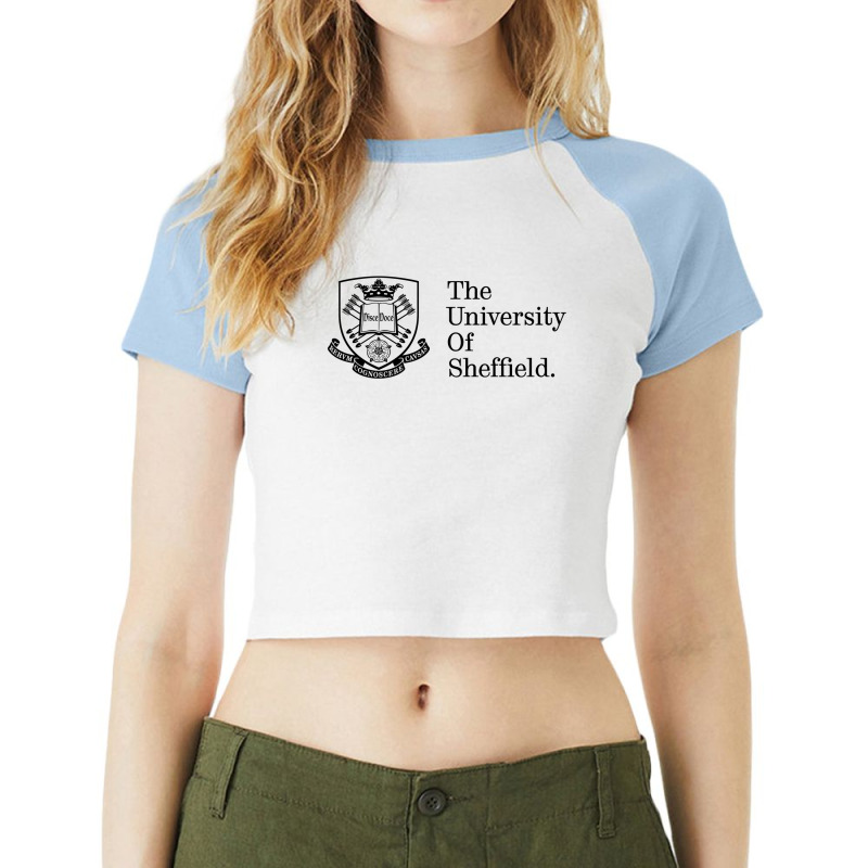 The University Of Sheffield. Raglan Crop Top by coşkun | Artistshot