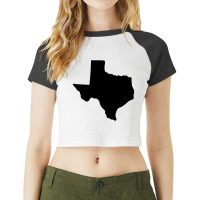 Texas State Raglan Crop Top | Artistshot