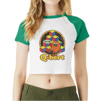 Game 1982, Arcade Game Raglan Crop Top | Artistshot