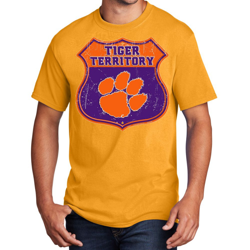 Clemson Tiger Basic T-shirt | Artistshot