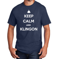 Calm Klingon Basic T-shirt | Artistshot