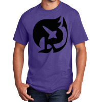 Raven Tail Symbol Basic T-shirt | Artistshot