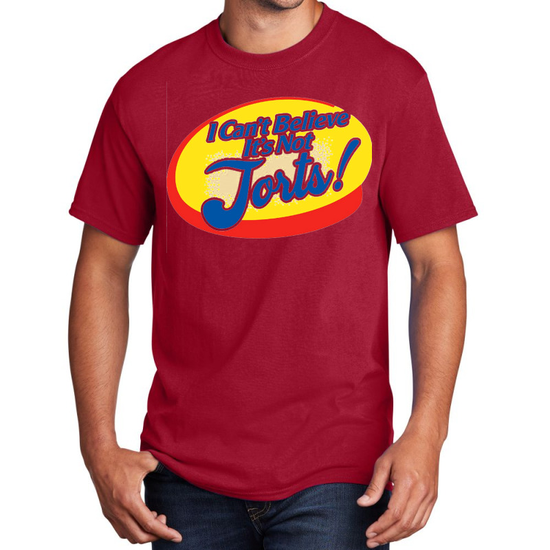 I Can't Believe It's Not Jorts Basic T-shirt by damarbangkit73 | Artistshot