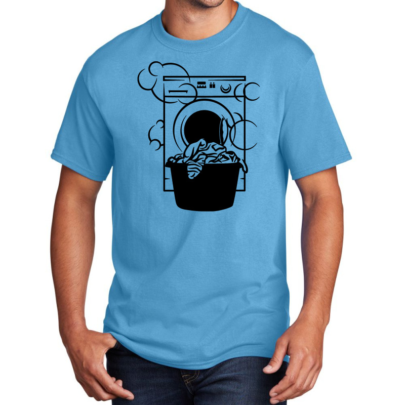 Washing Machine Basic T-shirt by cosmicskulles | Artistshot