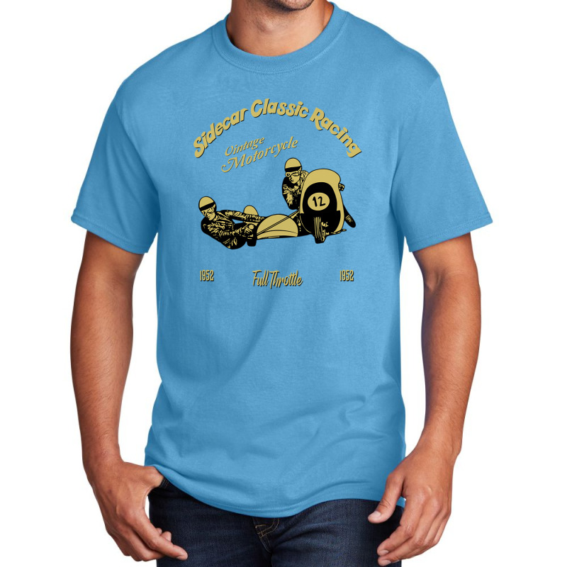 Sidecar Classic Racing Basic T-shirt by kongkonroru | Artistshot