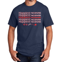 Happiest Holiday Season Basic T-shirt | Artistshot