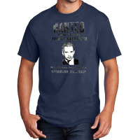 Wanted Poster John Dillinger, Distressed   Wanted Basic T-shirt | Artistshot