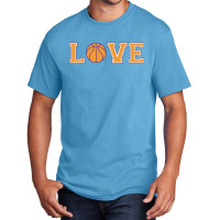 Basketball Love Basic T-shirt | Artistshot