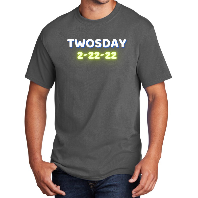 Happy Twosday, Celebrate 2s Day Basic T-shirt | Artistshot