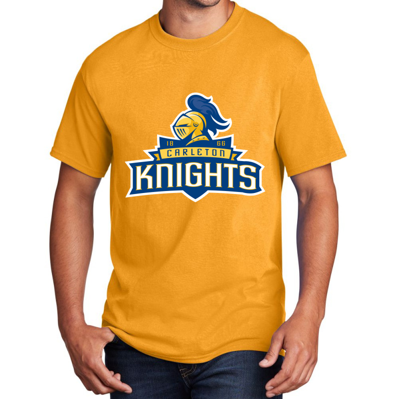 Carleton College Knights Basic T-shirt by Wawadula | Artistshot