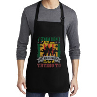 Vietnam Veterans Day Orange Agent Victims Retired  Medium-length Apron | Artistshot