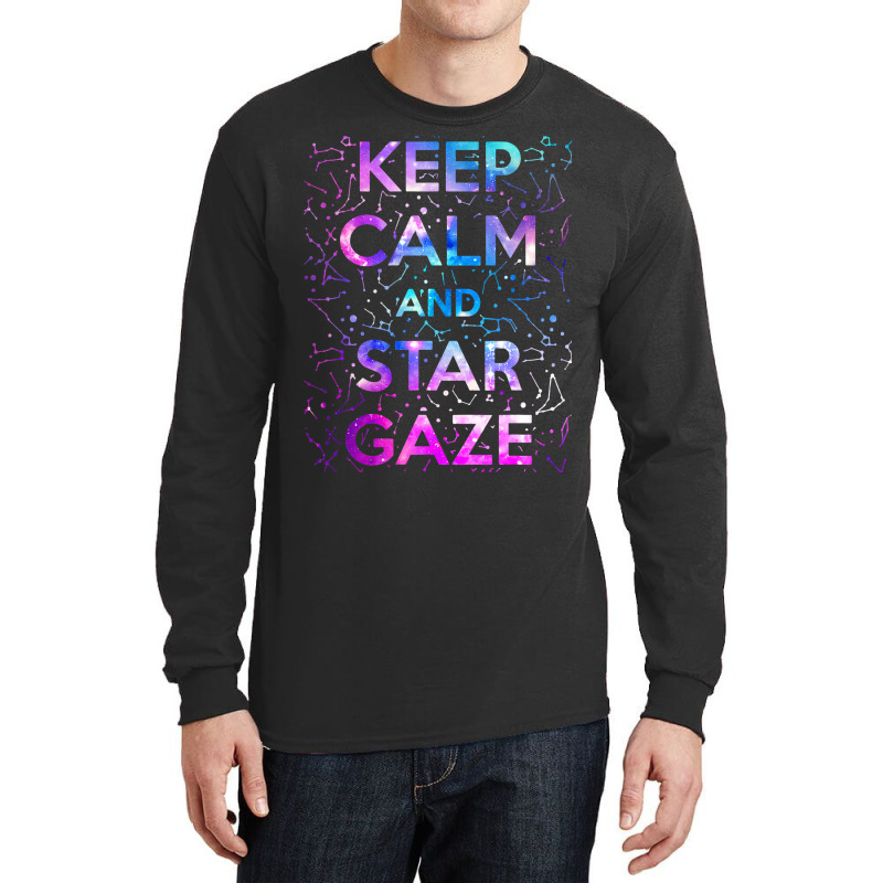 Stargazing Astronomy Lover Constellation Star Gazi Long Sleeve Shirts by DilynnRinker | Artistshot