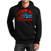 Valentines Day Gifts T  Shirt Valentine Kisses Valentine Day Gift Funn Unisex Hoodie | Artistshot