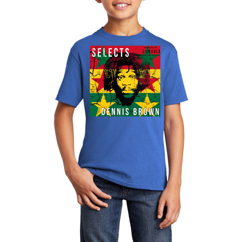 Outline Map Of Jamaica Basic Youth T-shirt by faithtyler | Artistshot