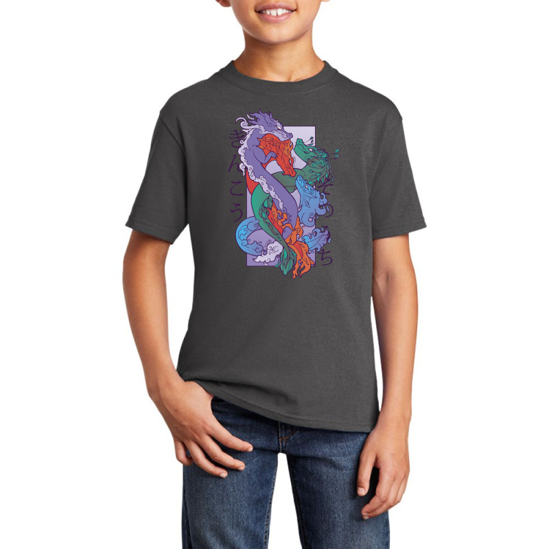 Ancient Dragon Creatures Basic Youth T-shirt by SamKal | Artistshot