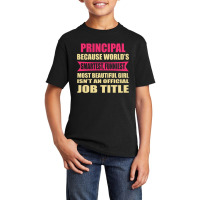 Principal Funniest Isn't A Jobtitle Basic Youth T-shirt | Artistshot