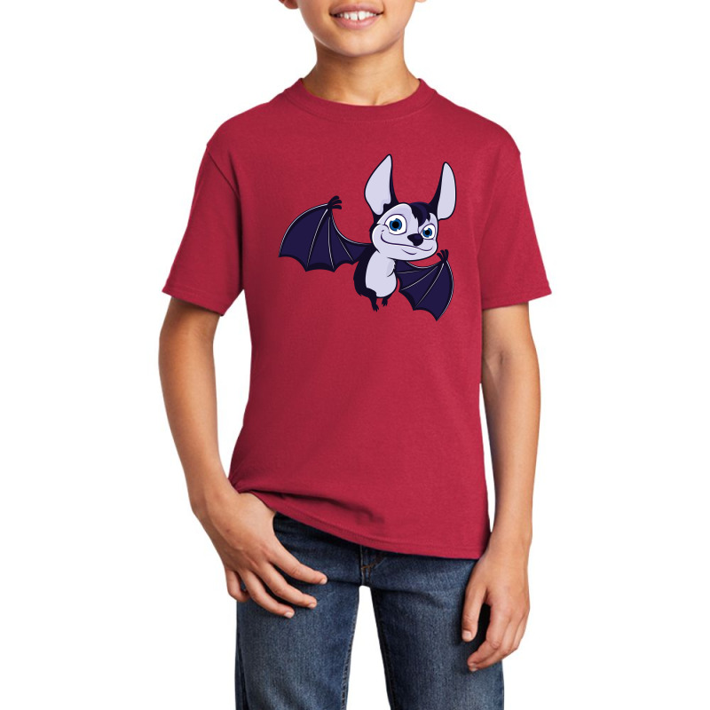 Mini Funny Batty Basic Youth T-shirt by suegeree | Artistshot