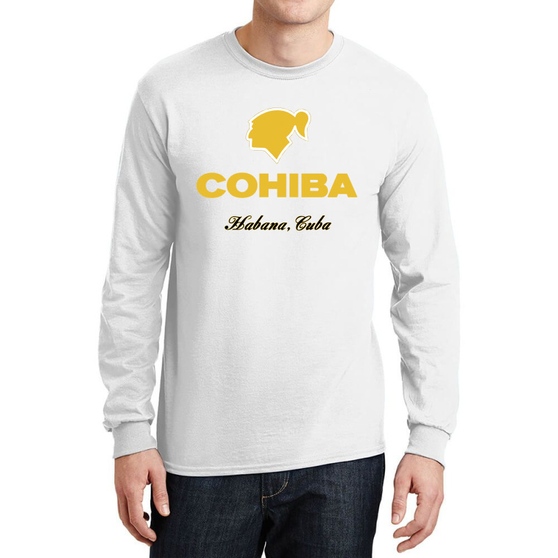 Nice Cohiba - Habana Cuba Long Sleeve Shirts by denrayakonare | Artistshot