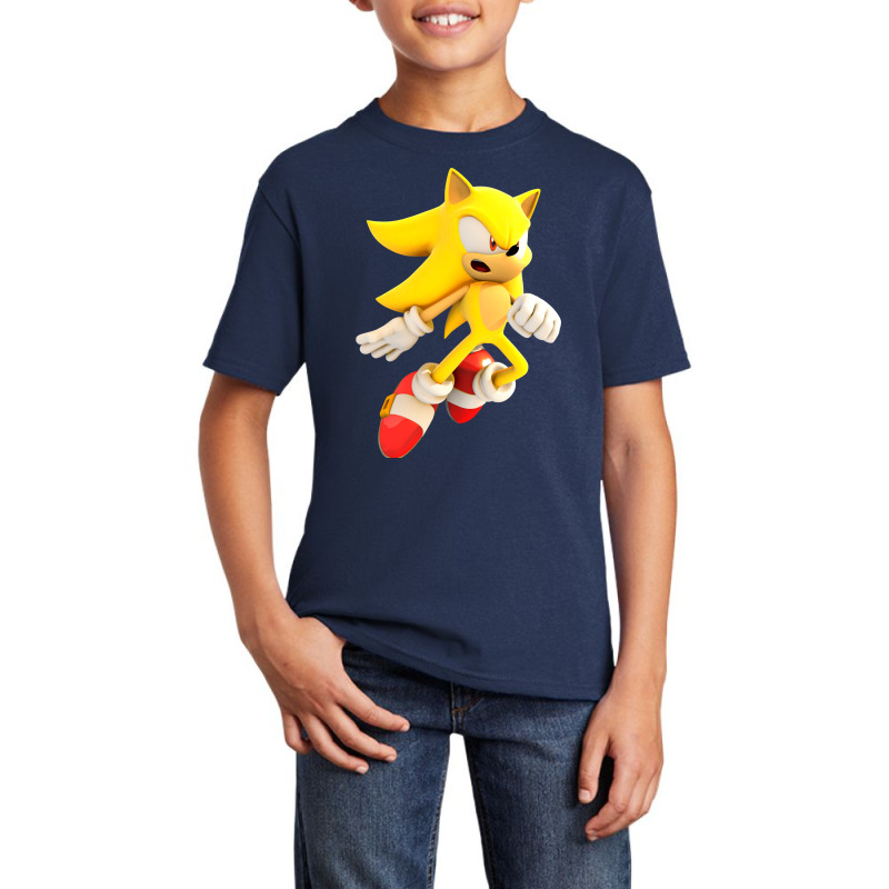 Yellow Hedgehog Jumps Aside Basic Youth T-shirt by GeorgeRWilcox | Artistshot