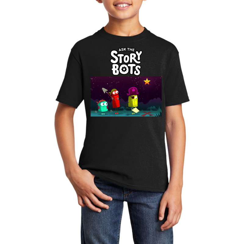 Ask The Storybots Basic Youth T-shirt by bisnisharam | Artistshot