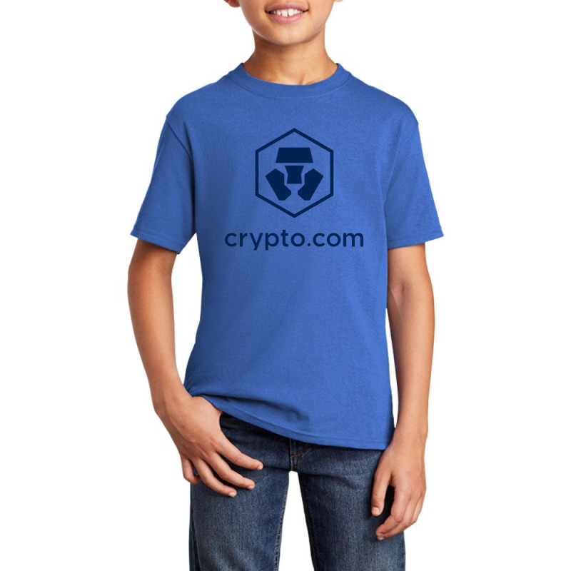 Crypto Com Company Symbol Basic Youth T-shirt by clara ameliana | Artistshot