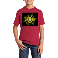 Green Lantern, Yellow Glow, Basic Youth T-shirt | Artistshot