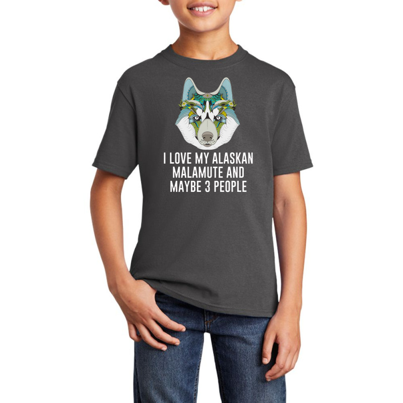 Alaskan Malamute Basic Youth T-shirt | Artistshot