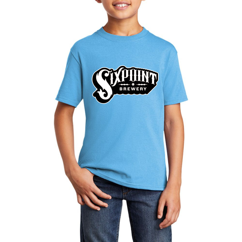 Sixpoint Brewing Black Basic Youth T-shirt by gendok | Artistshot