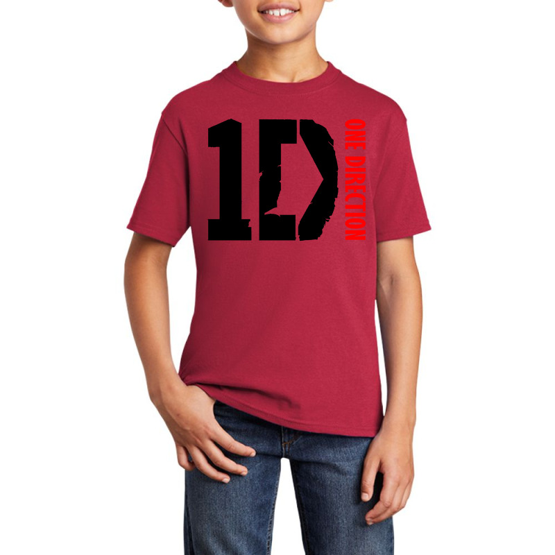 One Direction 1d Back Basic Youth T-shirt | Artistshot