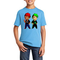 Twin Cute Boys Basic Youth T-shirt | Artistshot