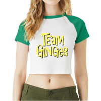 Team Ginger   Gilligans Island Raglan Crop Top | Artistshot