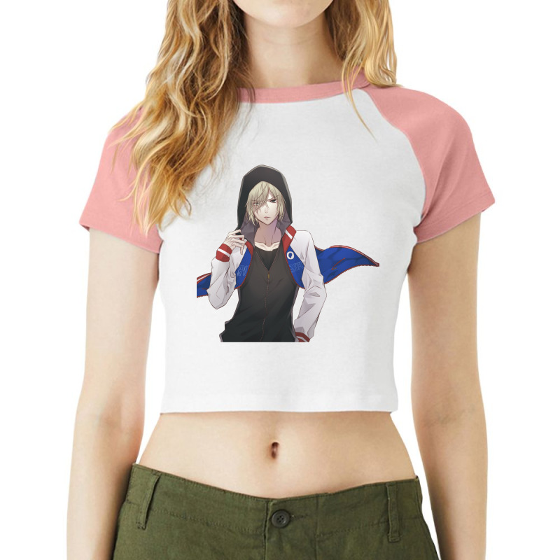 Anime Raglan Crop Top by dosogedhe | Artistshot