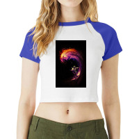 Surface Raglan Crop Top | Artistshot