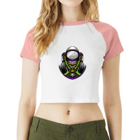 Astronaut Raglan Crop Top | Artistshot