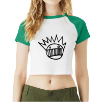 Suitable-ween-boognish-worn Raglan Crop Top | Artistshot