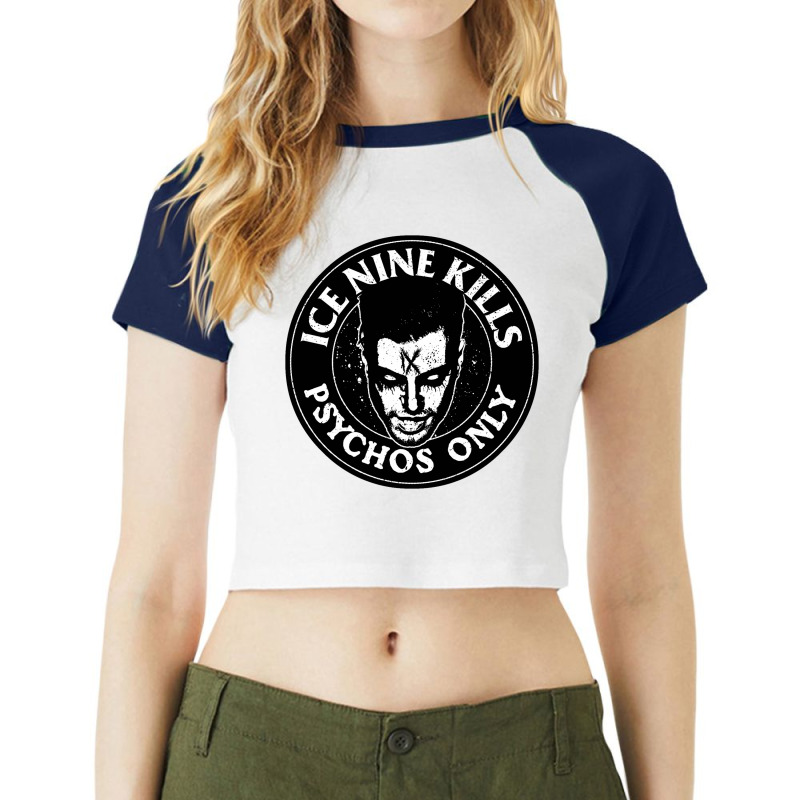 Ice Nine Kills Raglan Crop Top by jacknow | Artistshot