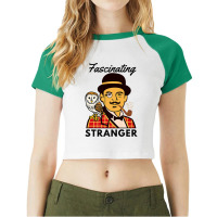 Fascinating Stranger Premium T Shirt Raglan Crop Top | Artistshot