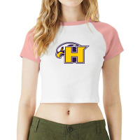 Hanford High School Raglan Crop Top | Artistshot