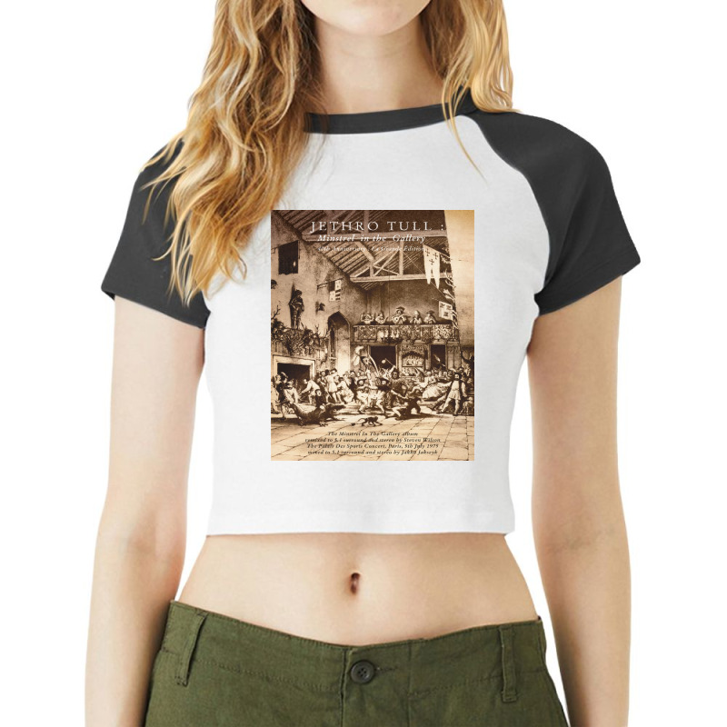 Jethro Tull Raglan Crop Top by juggler870909 | Artistshot