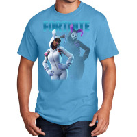 Bunny Brawler Basic T-shirt | Artistshot